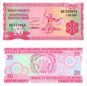 Billet de collection Burundi