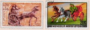 Type de timbres - Les transports