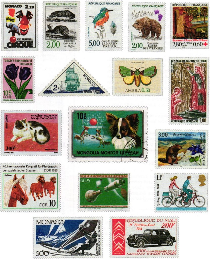 Timbres pour collectionneur