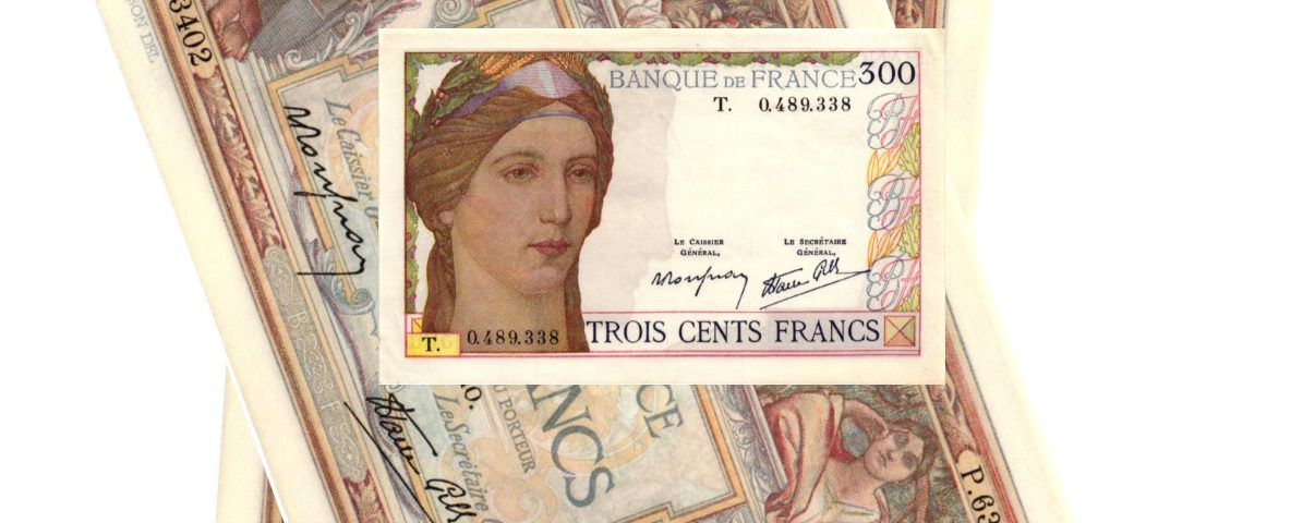 Billet Banque de France