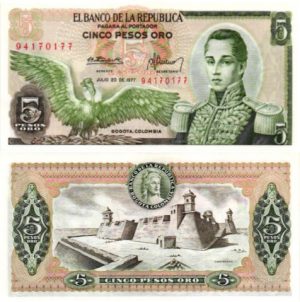 Billet de collection Colombie