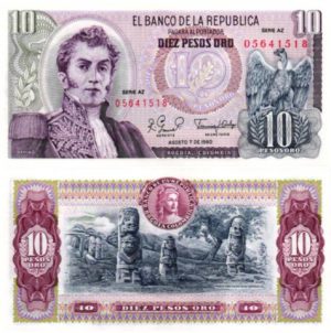 Billet de collection Colombie