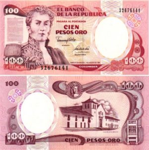 Billet de collection Colombie