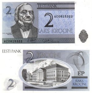 Billet de collection Estonie