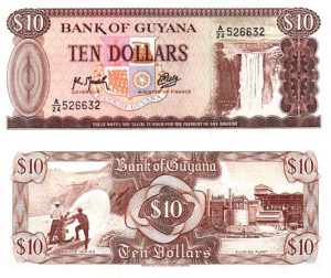 Billet de collection Guyana