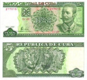 Billet de collection cuba