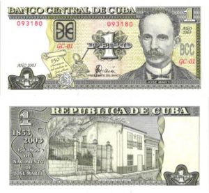 Billet de collection cuba