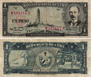 Billet de collection cuba