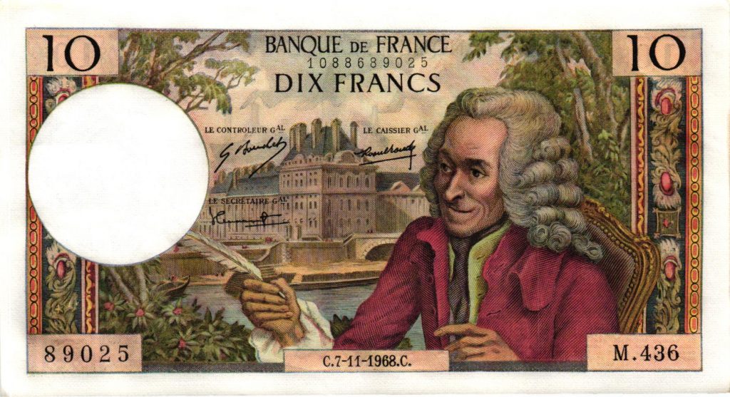 10 Francs Voltaire