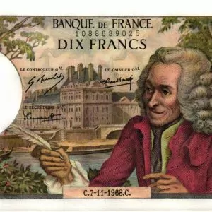 10 Francs Voltaire