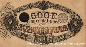 500 Francs Type 1842