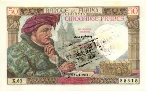 50 FRANCS JACQUES CŒUR