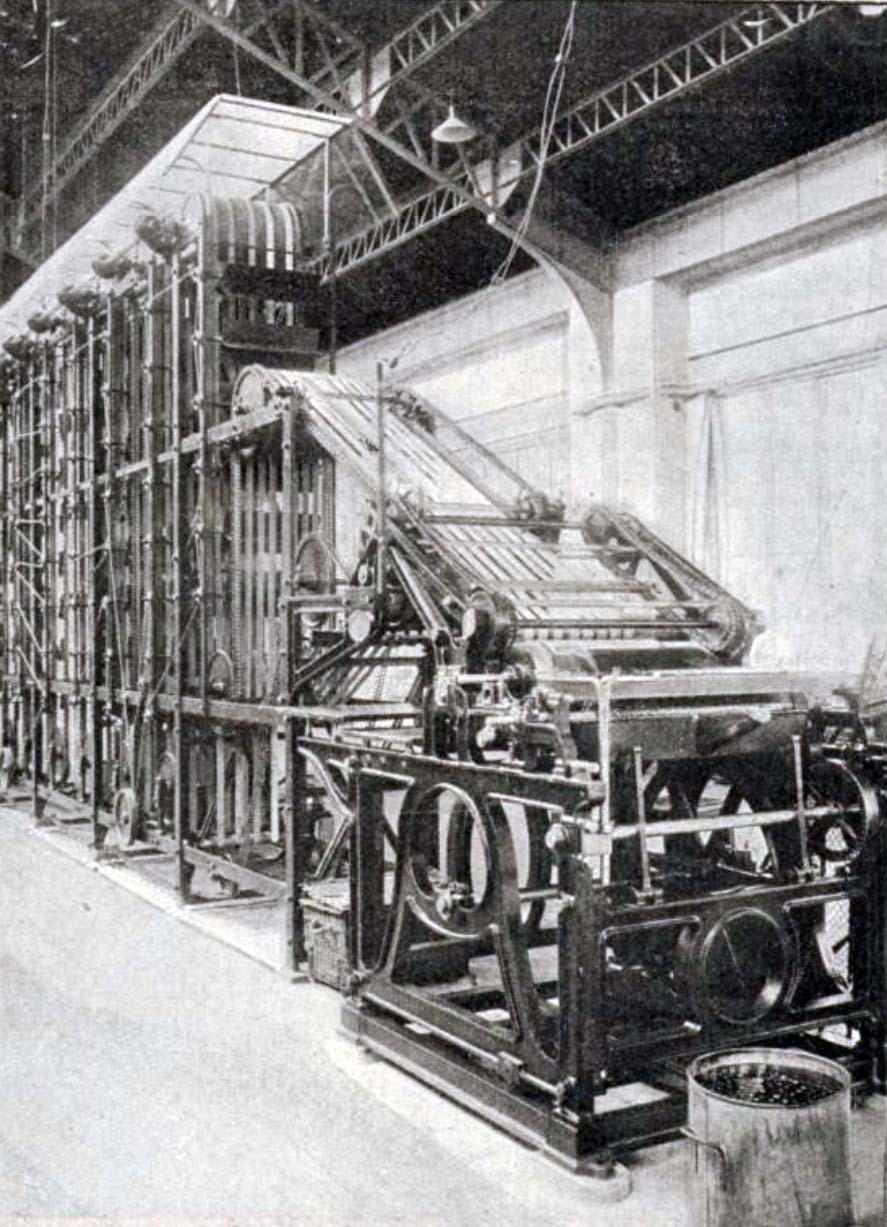 LES TIMBRES-POSTE FRANÇAIS - LA MACHINE A GOMMER et LE SÉCHOIR MÉCANIQUE LES TIMBRES-POSTE FRANÇAIS - LA MACHINE A GOMMER et LE SÉCHOIR MÉCANIQUE