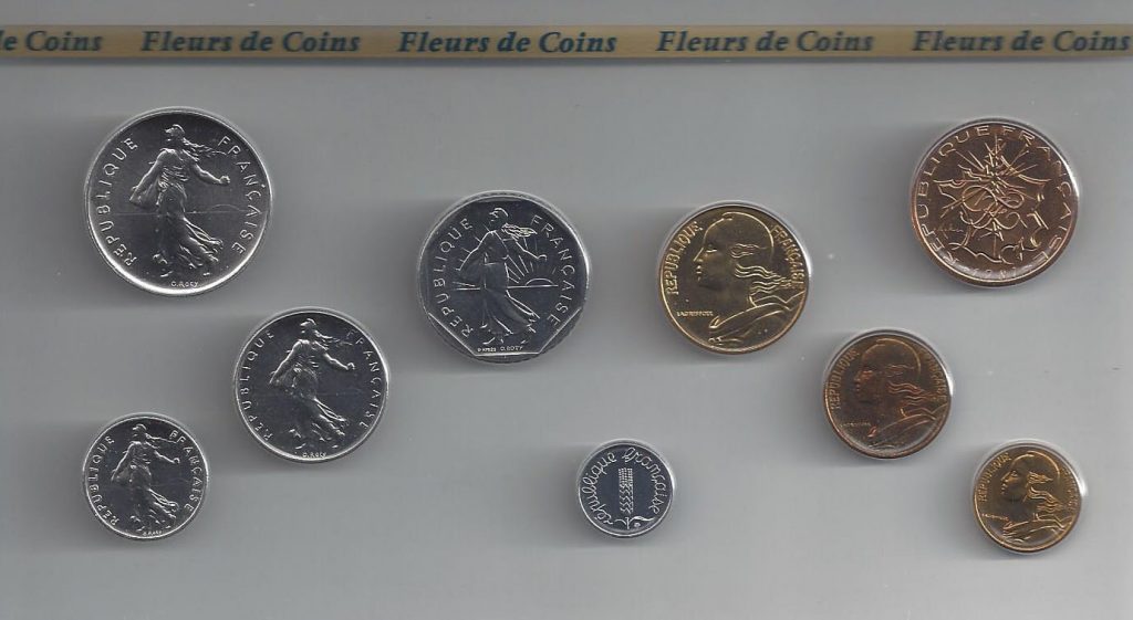 Série Monnaie de Paris 1981