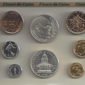 Série Monnaie de Paris 1985