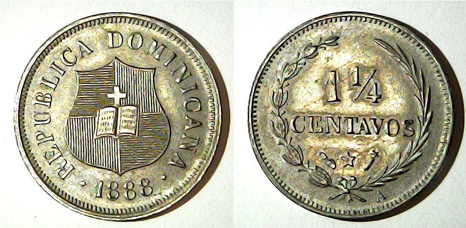 1,25 centavo 1888