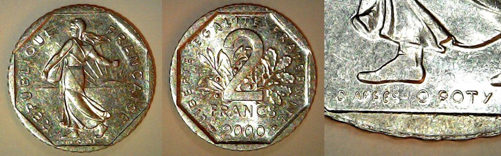 2 Francs France 2000