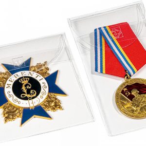 Pochettes de protection pour médailles et décorations militaires
