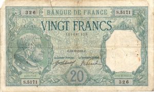 20 Francs Bayard