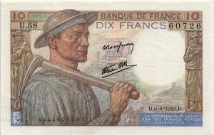 10 FRANCS MINEUR