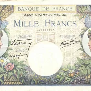 1000 FRANCS COMMERCE ET INDUSTRIE