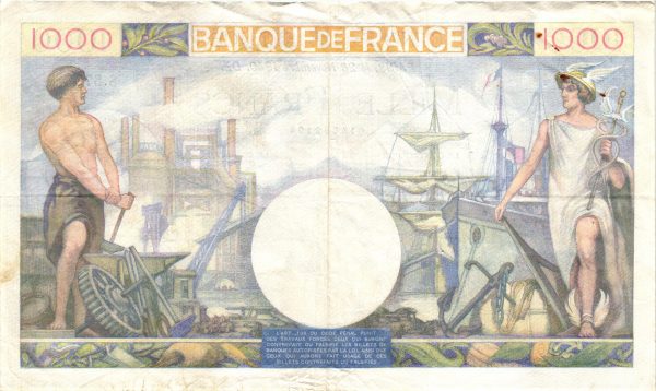 1000 FRANCS COMMERCE ET INDUSTRIE
