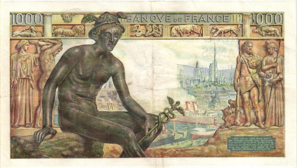 1000 Francs DÉESSE DÉMÉTER