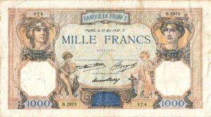 1000 Francs CÉRÈS et MERCURE