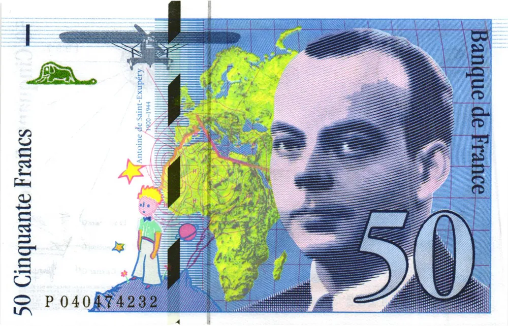 50 Francs SAINT-EXUPÉRY Modifié