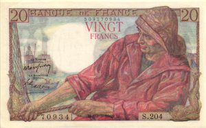 20 Francs PÊCHEUR