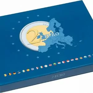 Coffret numismatique pour monnaies de 2 Euros
