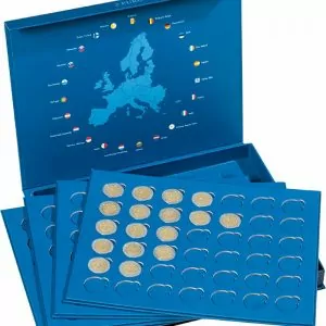 Coffret numismatique pour pièces de 2 Euros