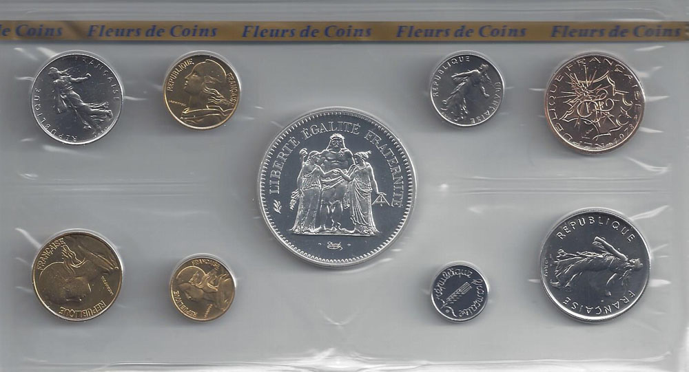 Série Monnaie de Paris 1978