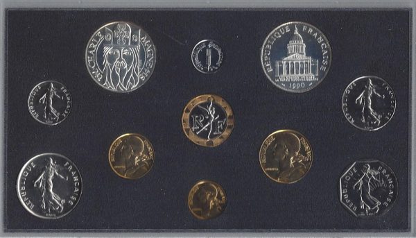Série Monnaie de Paris 1990
