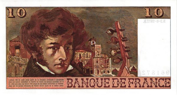 Verso 10 Francs Berlioz