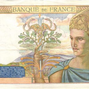 Verso du 50 Francs Cérès Type 1933