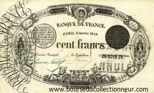 100 Francs Type 1848 DEFINITIF recto