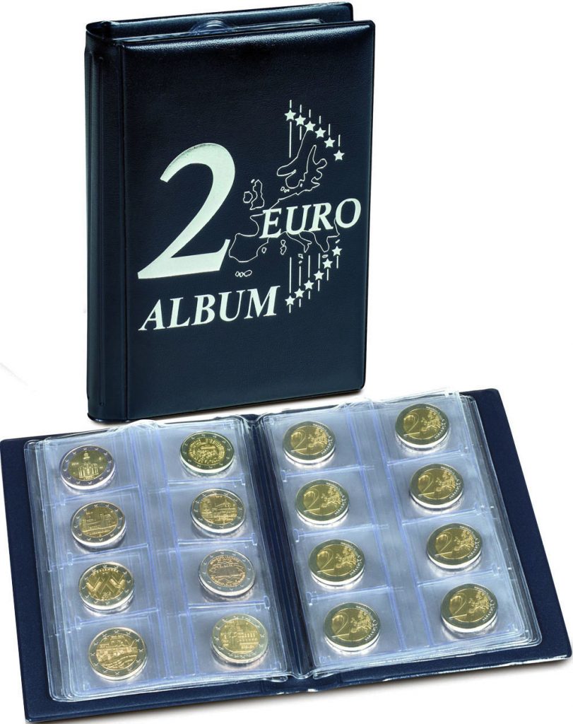 Album de poche 2 euros pour ranger 48 pièces