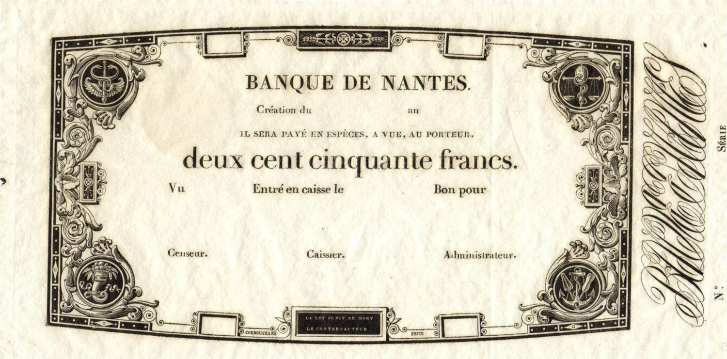 250 Francs Banque de Nantes