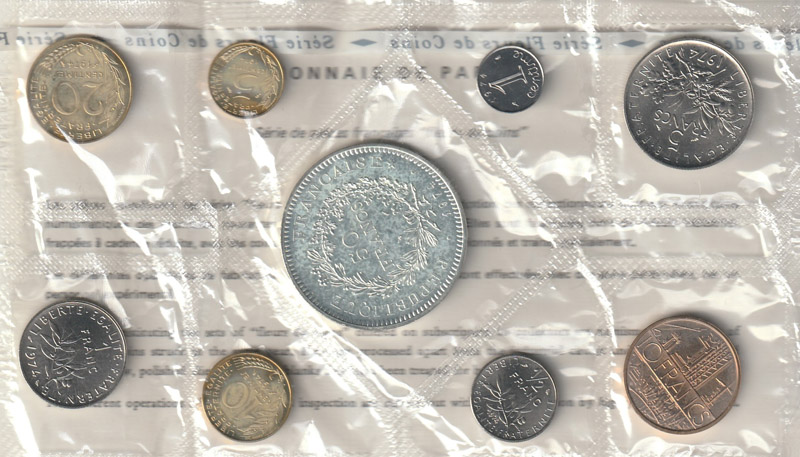 Série Fleurs de coins 1974