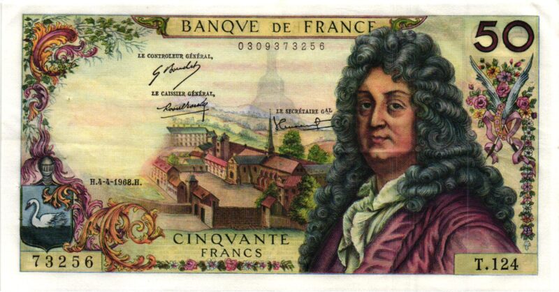 50 Francs RACINES Type 1962