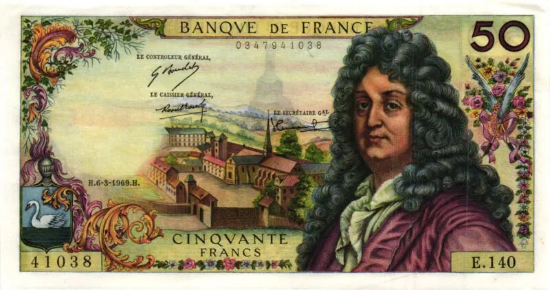 50 Francs RACINES Type 1962