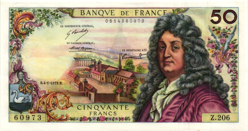 50 Francs RACINES Type 1962