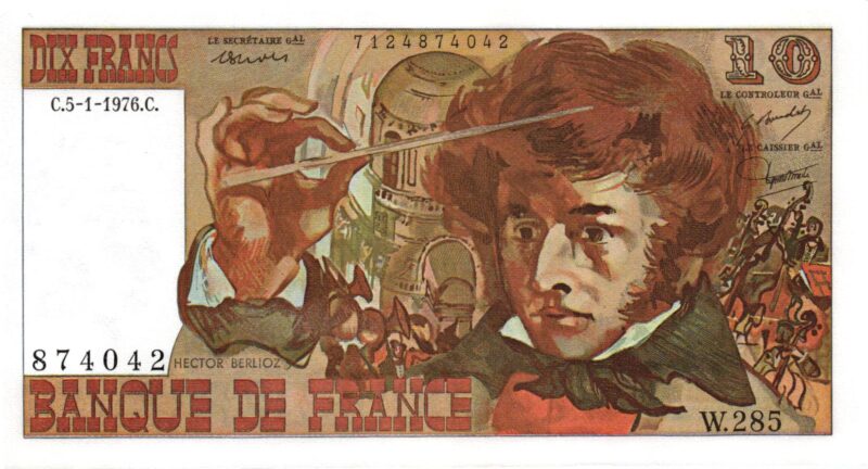 10 Francs BERLIOZ BDF