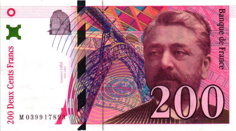 Billet 200 FRANCS EIFFEL